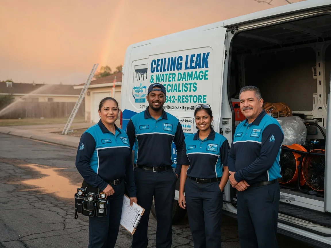 Ceiling Leak Cleanup company in Boys Ranch, TX
